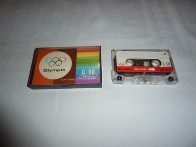 VINTAGE AUDIO TAPE / OLYMPIC LOW NOISE C 60 von 1976