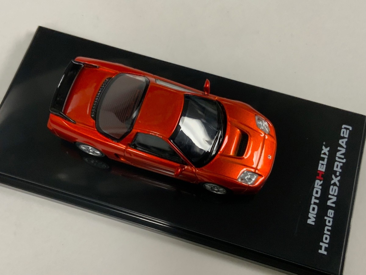 1/64 Motorhelix Honda Acura NSX-R NA2 2006 iMetallic Orange MIX1