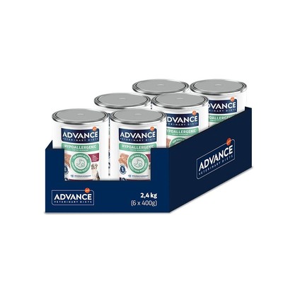 Advance Diets Hypoallergenic Hundefutter Lamm 6x400g Limited Ingredient