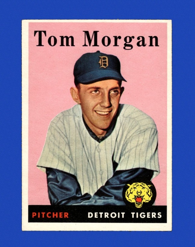 1958 Topps Set-Break #365 Tom Morgan EX-EXMINT *GMCARDS*