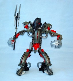 Lego Bionicle MAKUTA 8593 - Original 2003 TERIDAX Mask of Shadows with Manual