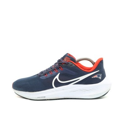 Nike Herren Air Zoom Pegasus 39 Sneaker dunkelblau/rot/weiß Logo Laufschuh EU 40
