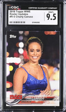 2018 Topps WWE RC Rookie R-5 Charly Caruso Graded 9.5 CGC