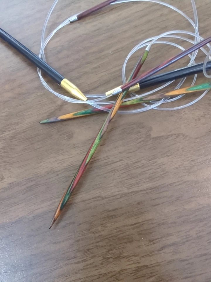 Set Of 3 Circular And One 6" Tip Dyak And Lantern moon Brands  - Image 3 of 4