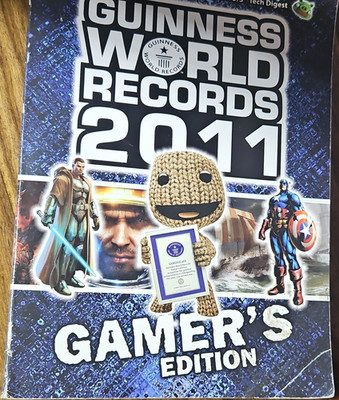 Guinness World Records 2011 Gamer's Edition Hardcover Video Games Reference