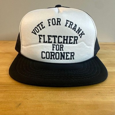 Coroner 80s90s Vintage Trucker Cap Adjustable Snapback Used