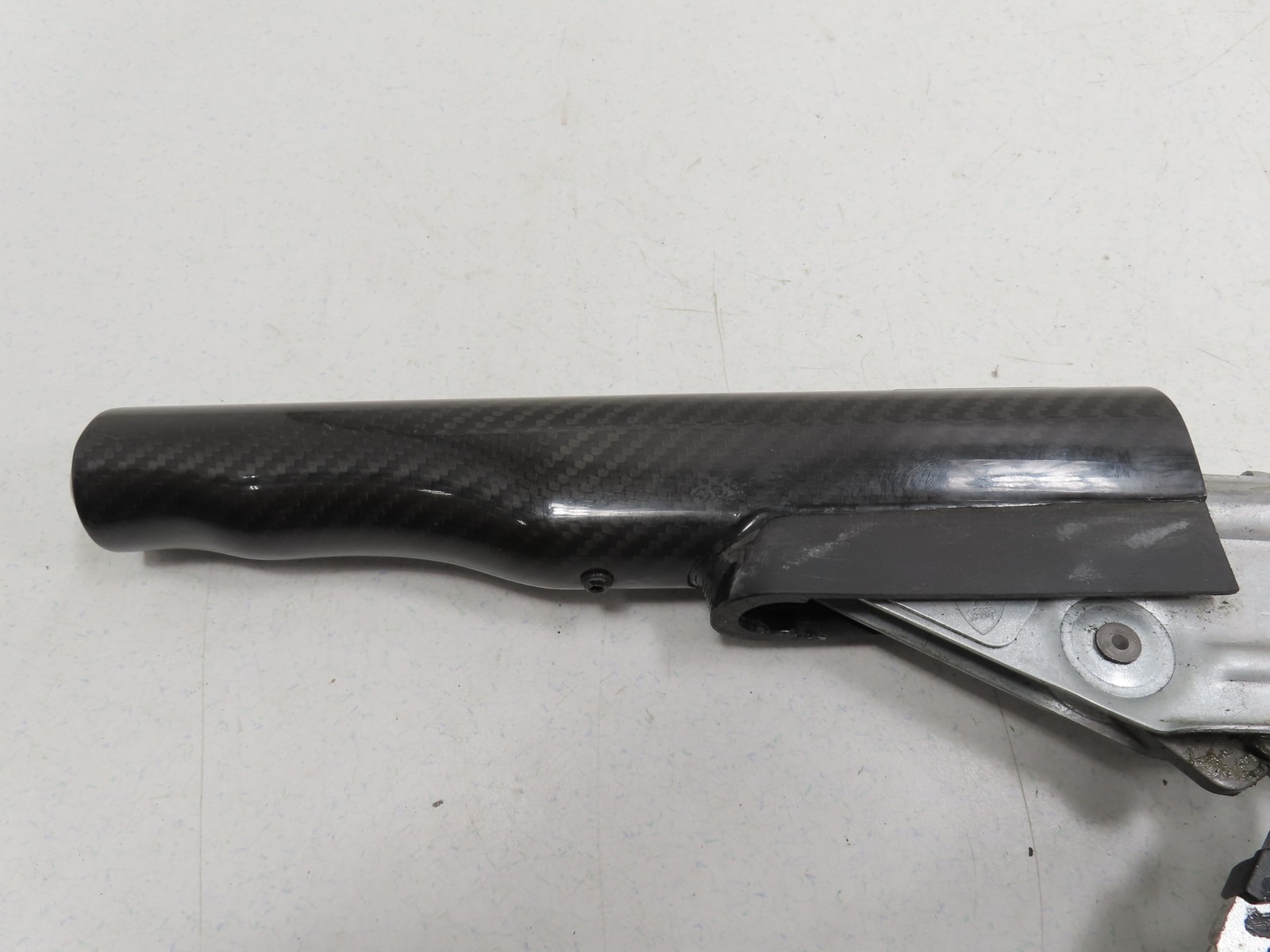 06 Lamborghini Gallardo #1310 Parking E-Brake Handle Carbon Fiber Assembly OEM 4