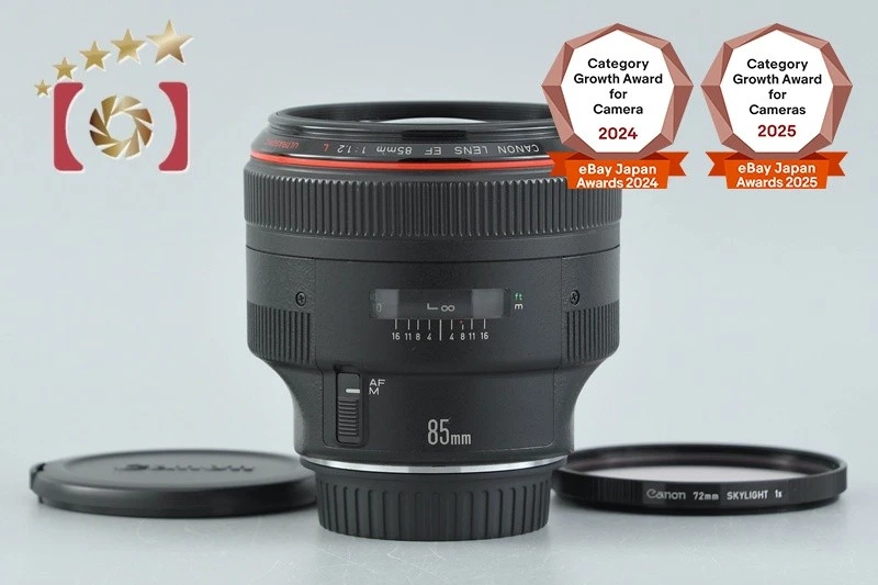 Canon EF f/1.2 Camera Lenses 85mm Focal for sale | eBay