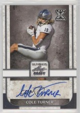 2022 Leaf Ultimate Draft Cole Turner #BA-CT1 Auto 02lw