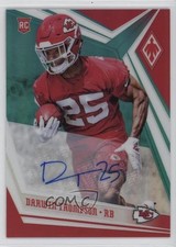 2019 Panini Phoenix Rookies Green Auto 5/10 Darwin Thompson #171 Auto 12hh