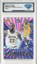 2021-22 Donruss LEBRON JAMES #1 Complete Players Pink Lasers 💎 DSG 10 Gem Mint