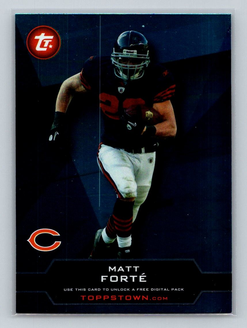 2011 Topps #TT-47 Matt Forte ToppsTown