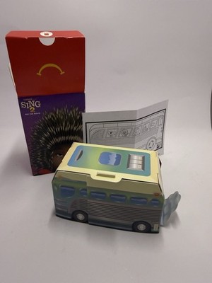 McDonald's UK 2022 Sing 2 'Rockin' Roadtrip' Brand new Boxed Paper Fold-out Toy 