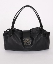 LOEWE Anagram Soft Nappa Leather Shoulder Bag...