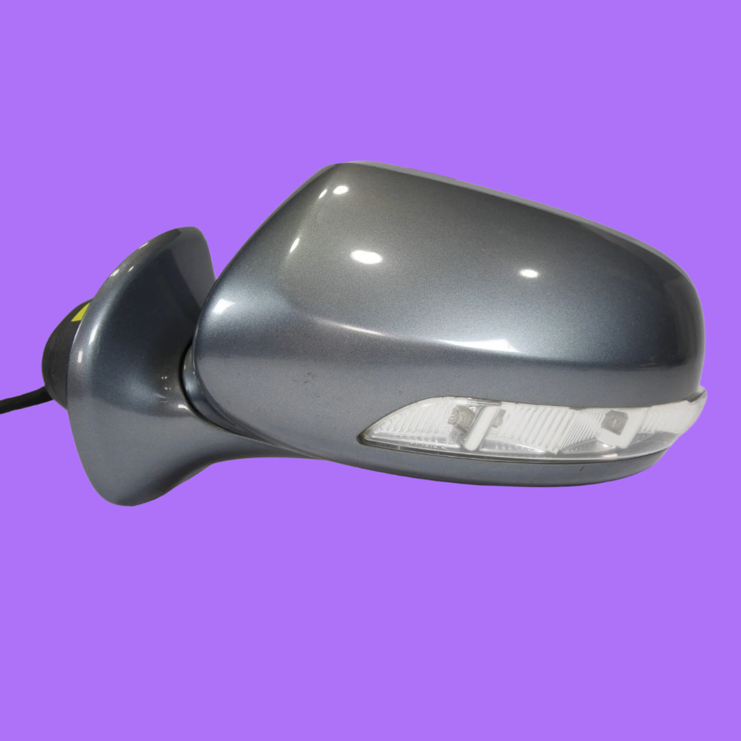 🟩07-09 Mercedes W211 E63 E550 E350 Left Driver Side Rear View Door Mirror Grey