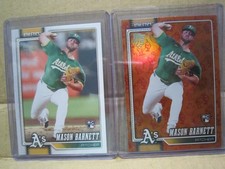 Mason Barnett 2026 Topps Base & Orange Foil Easter Chicks R/C