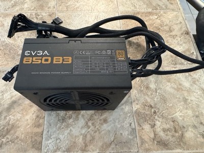 EVGA 850 B3 850W ATX Power Supply, Fully Modular, 80+ Bronze
