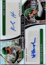 2020 Panini Prizm Draft Picks #CTA-KH Hudson Haskin / Kody Hoese Auto