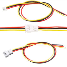 JST MX 1.25mm 3 Pin Connector, 20 PCS Male Plug and 20 PCS Female Socket, Micro