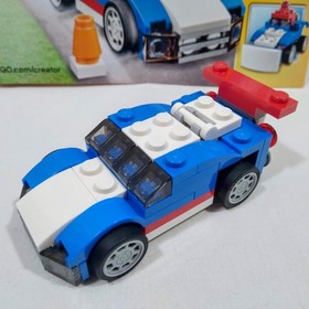 🔥LEGO Creator 31027 Blue Racer Snowplow Buggy 100% Complete w/ Instructions
