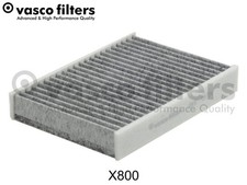 Innenraumfilter VASCO FILTERS DAVID VASCO X800 Aktivkohlefilter für TOYOTA AYGO