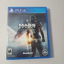 Mass Effect: Andromeda Deluxe Edition Sony PlayStation 4, Game 2017 Used Works