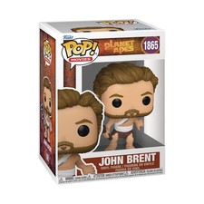 El Planeta de los Simios John Brent Funko Pop Figura Películas Bajo #1865 Sin usar, en caja Nuevo
