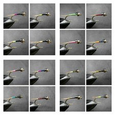 48 TUNGSTEN HEAD NYMPHS FOR FLY FISHING (16 MODELS)-SPANISH NYMPHS 81