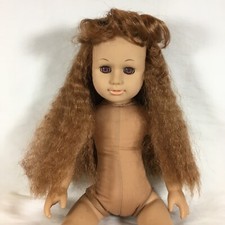 Byron Doll Wigs Style B-50 Auburn Doll Wig Long Wavy Hair Cut Size 10" - 11"