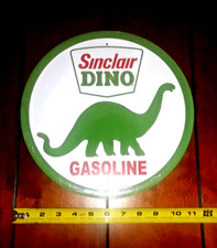 SINCLAIR DINO GASOLINE- BRAND NEW METAL GAS STATION SIGN - MADE IN USA