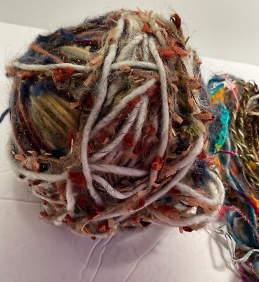 Feza Alp Oriental Yarn Multi Colored & VariousFibersTextural New Fringe165 Yards