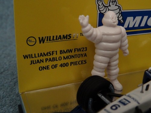 Minichamps BMW Williams FW 23 #6 Juan Pablo Montoya Formula 1 F1 Michelin PROMO - Bild 6 von 9