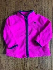 OshKosh B  gosh Toddler Girl Fleece Jacket Size 24 Months
