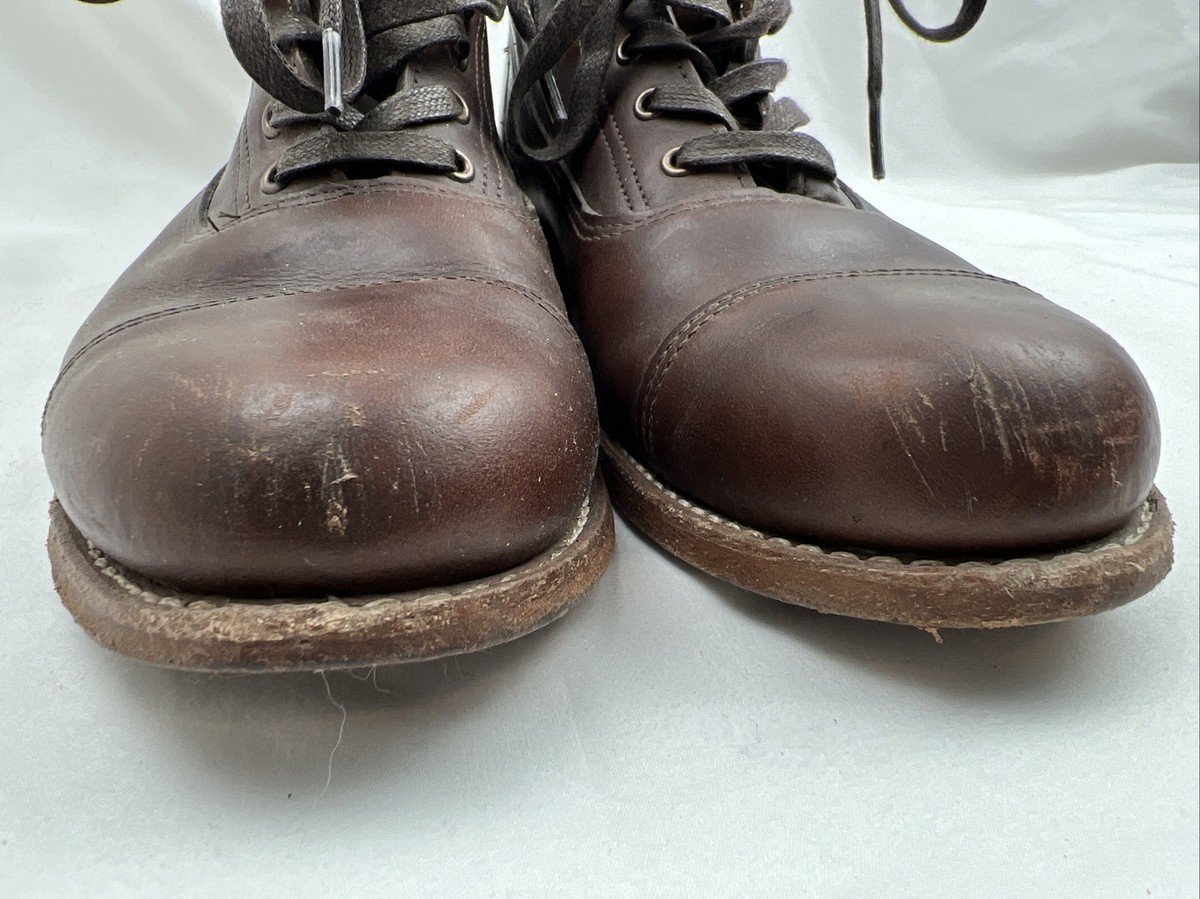 Wolverine 1000 Miles Men's Boots Cap Toe Rockford Boots Brown