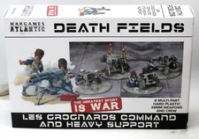 Wargames Atlantic WAADF004 Les Grognards Command & Heavy Support (Death Fields)