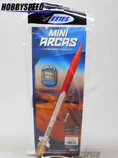 ESTES MINI ARCAS MODEL ROCKET SKILL ADVANCED kit rocketry space EST2441 NEW