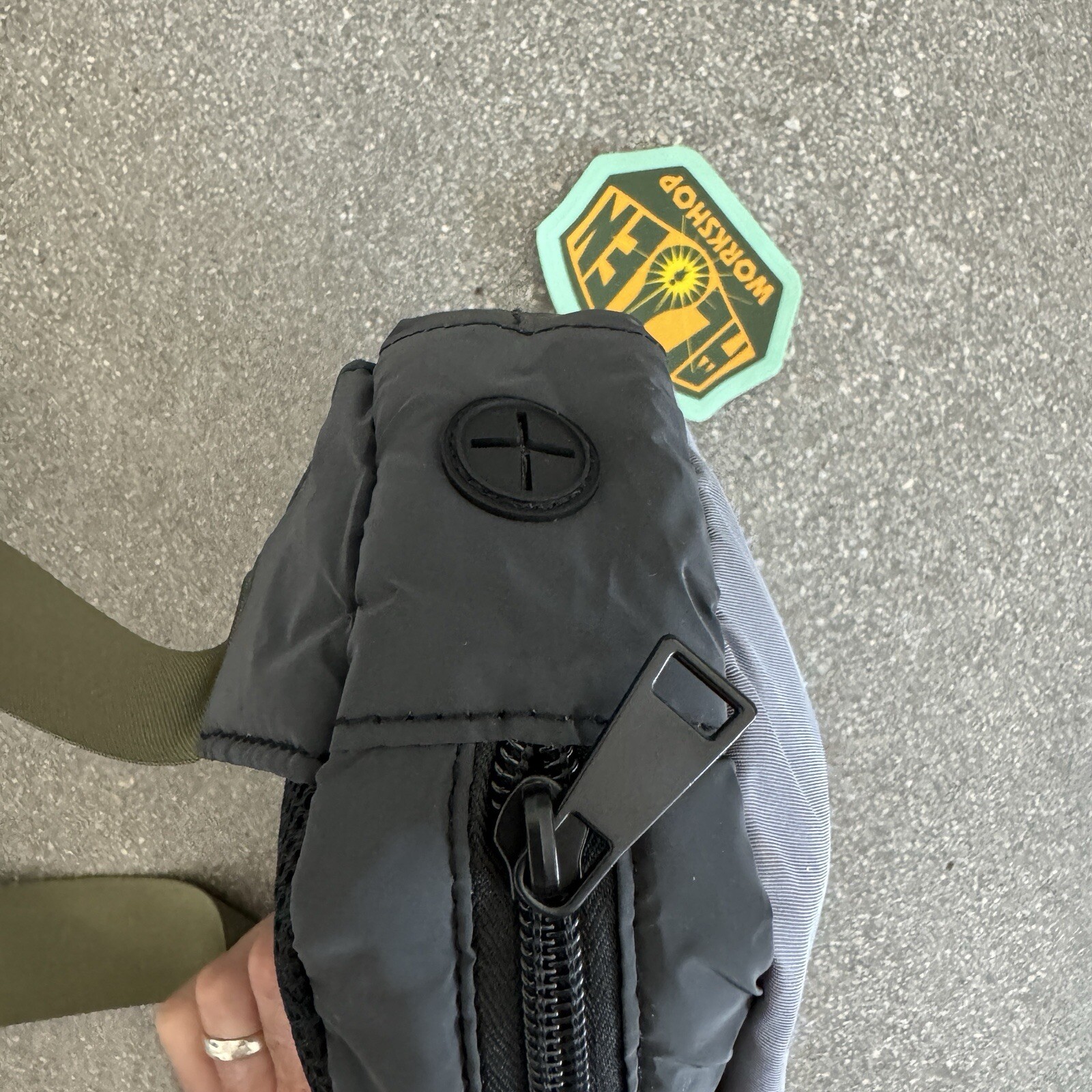 Alien Workshop Skateboards  Alien Face UFO Hip Shoulder Bag Backpack Brand New
