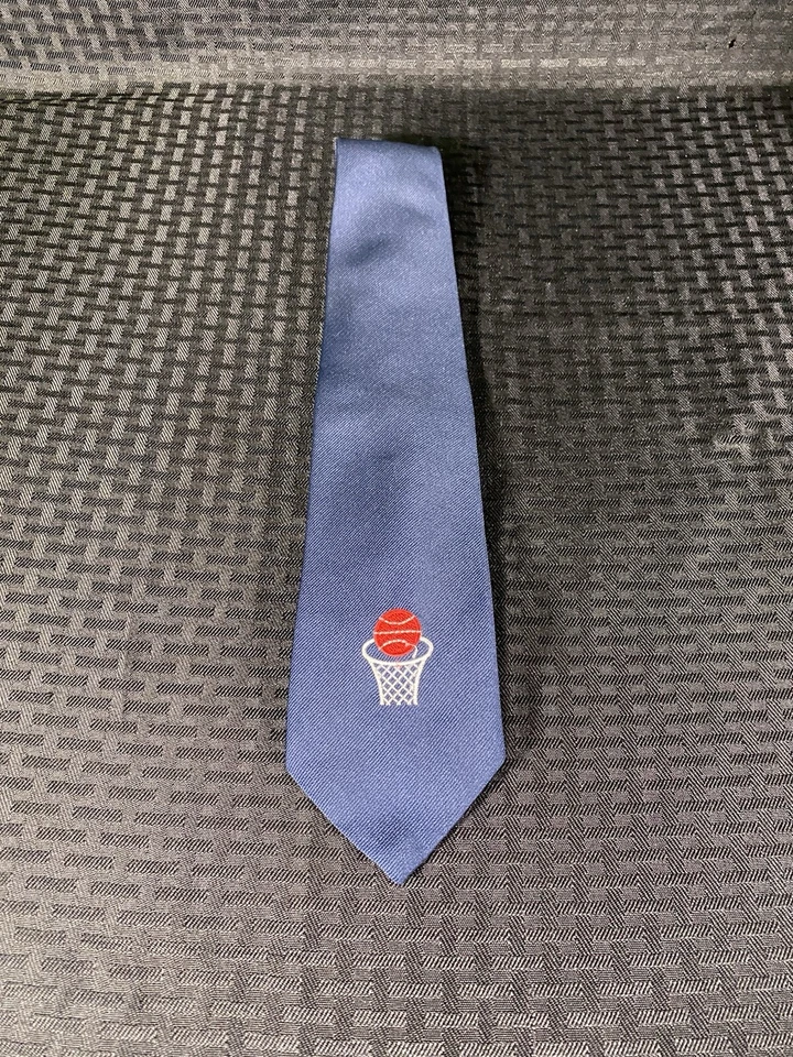 Gravata de pescoço vintage basquete Hall da Fama NBA NCAA Springfield, massa - Imagem 2 de 4
