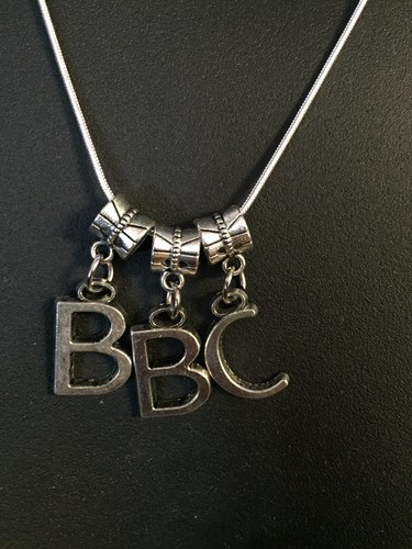 Silver BBC Necklace - Hotwife Queen of Spades Black Swinger Jewelry QOS BRAND - Picture 7 of 12