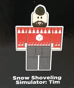 New Roblox Purple Celebrity Series 3 Snow Shovelling Simulator Tim Code 681326198154 Ebay - roblox game sow shoveling simulator