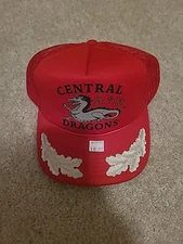 Yupoong Central Dragons Mesh Snapback Trucker Hat H000003
