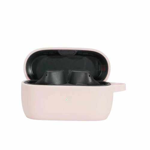 Silicone Case Earphone Pouch Cover With Carabiner for Jabra Elite 3 Earphone - Picture 7 of 22