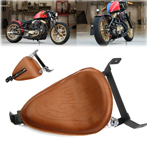 3"SOLO Bike Seat Bracket Base Mount Kit For Harley Chopper Bobber Dyna