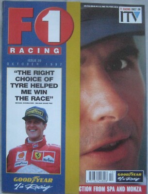 F1 Racing magazine October 1997 Issue 20