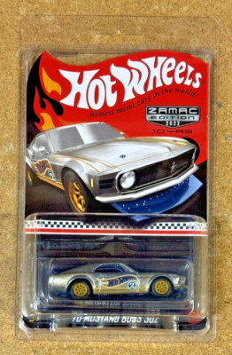 Hot Wheels 2022 ZAMAC Collector Edition 70 Mustang Boss 302 Mail-in w/ protector