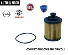 FILTRO OLIO PER FIAT 1.3 MULTIJET PUNTO PANDA YPSILON 500 per IMPIANTO-UFI