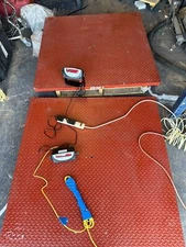 FLOOR SCALE  B-TEK BT-FC-4848-10-4SQ PLATFORM, 10K LB CAPACITY W/MONITOR