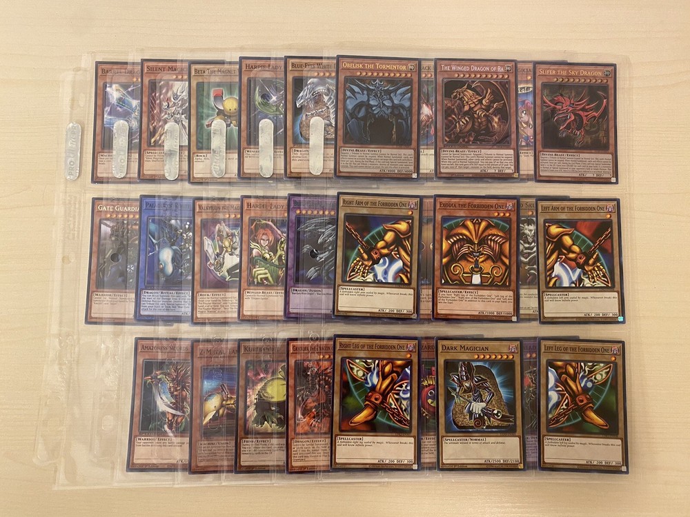 50 Card Yugioh Collection Lot, Original Anime Monsters (PLEASE READ DESCRIPTION)