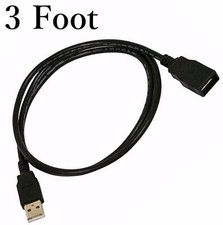 High-Speed USB to USB Extension Cable USB 2.0 Adapter Extender Cord 3 feet