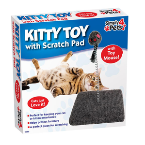 Details About Scratch Pad With Mouse Pet Toys